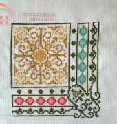Patchwork Sampler 1 bloque terminado