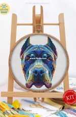 Awesome Pattern Studio - C690 - Mandala Cane Corso - PCS+XSD