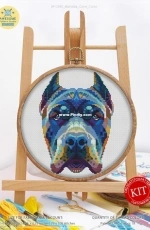 Awesome Pattern Studio - C690 - Mandala Cane Corso - PCS+XSD