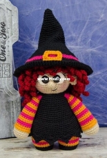 One and Two Company - Carolina Guzman - Agatha the Little Witch amigurumi