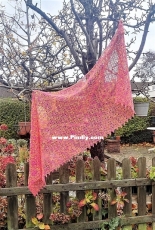 Haaksteek - Iman van der Kraan - Engelier Shawl - Free
