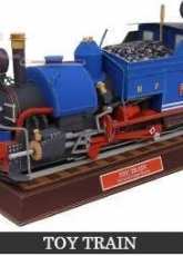 Creative Park-Papercraft-Toy Train-Free Pattern