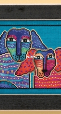 Mill Hill - Laurel Burch LB30-1611 Ol Blue and Red