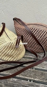 Florence Bag by Mette Wendelboe Okkels - PetiteKnit - English