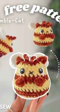 Crochet by Janina - Bumble cat - Free