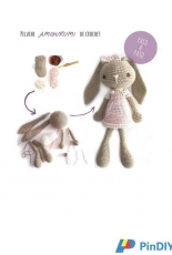 Creativa Atelier - Marta Porcel - Long Ears Bunny Girl - Spanish - Free