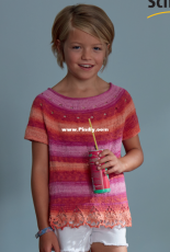 Girls Shirt - S10237 - Schachenmayr - Dorothea Neumann - Free
