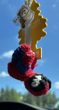 Hanging Spiderman
