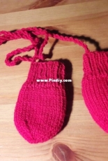 gloves for a newborn baby - My work