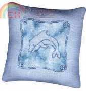 Zweigart Free chart - Dolphin Pin Cushion