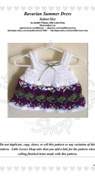 Little Luvies Shop - Jennifer Prekopa - Bavarian Summer Dress