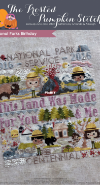 The Frosted Pumpkin Stitchery - National Parks Birthday