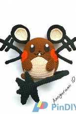 Amigurumi ID - Ikrom Dian - Pokemon - Amigurumi Dedenne - Free