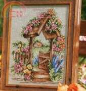 Rose Garden by Pam Kellogg from Cross Stitch and Needlework March 2010