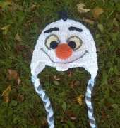 Ann J. Bacon- Olaf the Happy Snowman Hat