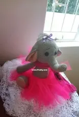Elephant with tutu