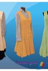 The Forester Tunic Machine Knitting by Anne Lavene designer