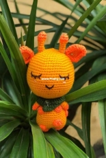Deer bun crochet