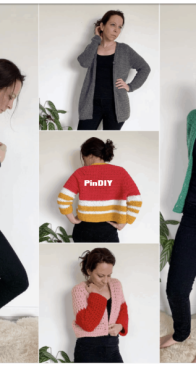 Dora Does - Dora - Any Yarn Will Do Cardigan