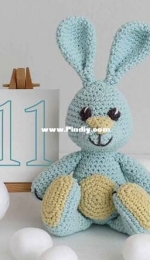 My Crochet Chums - Pia Simpson - Lockdown Ami Challenge - Number 11 Bunny - Free