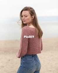 Lola Pullover by Claudia Q - EweKnit Toronto