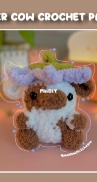 Mellow Stitches Co - Liz / Elizabeth - Flower Cow