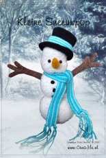 Crea Me - Carola van Groen - Little snowman - Dutch
