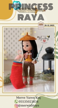Merwishtoys - Merve Yaren Koç - Princess Raya