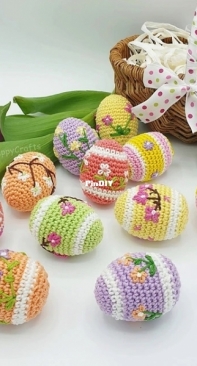 Tiffy Happy Craft - Tiffy Purisa - Easter Egg - Ostereier - English and German
