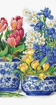 Luca-S B2386 - Spring Flowers