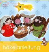 Amigurumi Paradise - Esbelotta - Barbara Strasser - Nativity Set Holy Family