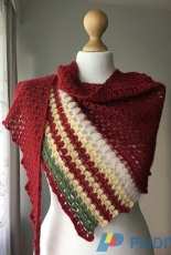 Despojna design - Petra Skorjanc - Red Heart Shawl - Free