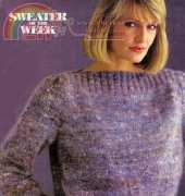 Knitting Fever-Sweater of the Week-Sakura Easy Pullover-Free