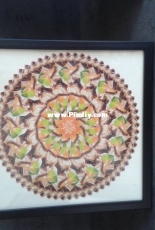 2x Mandala Pickwick tea bags 20x20cm frame