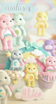 Design Lembranças - Marcele Rojas - Care Bears - Ursinhos Carinhosos - Portuguese