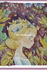 Under the Wing of a Butterfly by Tatiana Druzhinina / Tanya Amity - Таня Amity