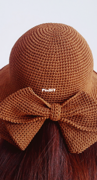 Uyuy Crochet - Bow Hat