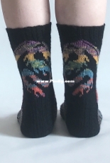 Expecto Draconum socks by Elisabeth White