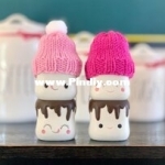 Island Style Crochet - Divina  Rocco  - Marshmallow Mug Hats - Free