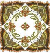 Sepia Butterflies Pillow