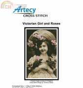 Artecy Cross Stitch - Victorian Girl and Roses