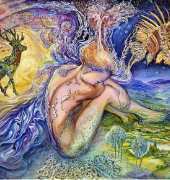 HAED JW 8127 Cameleon by Josephine Wall