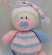 Nursery Bear Doorstop... Knitting by Post