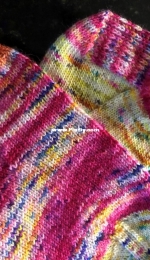 Passionfruit SPLASH Socks by Helen Bingham-Free