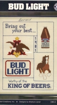 Cotton Boll Creations - CBC2 Bud Light by Sheila & Janet