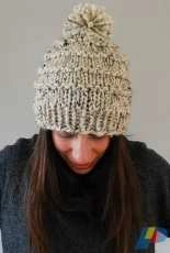 spiderwomanknits-The Vermonter Beanie by Abi Gregorio-Free