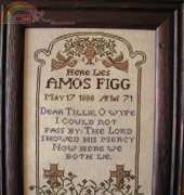Plum Street Samplers - Amos Figg 1808