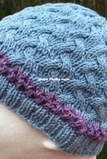 Hat #32 Cable Waves by J.G. Miller-Free