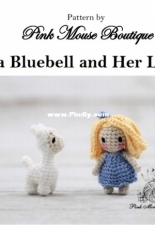 Pink Mouse Boutique - Diana Moore - Isla Bluebell and her Llama