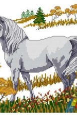 Enchanted Glade from Jeanette Crews Designs 180 Wild Horses PCS